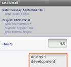 CapTech Time Tracking for Android
